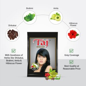 Taj Natural Black Henna
