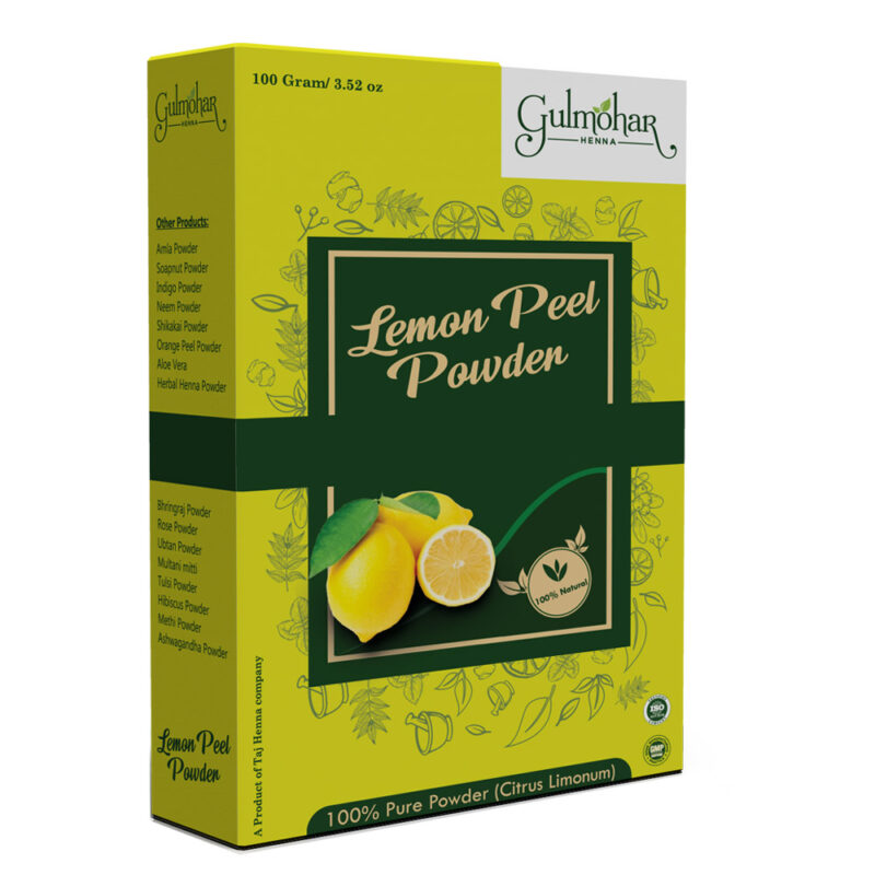 Gulmohar Lemon Peel Fruit Powder
