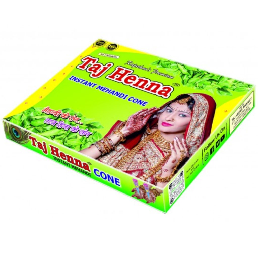 Buy 100% Natural Henna Cones Online in Rajasthan, India