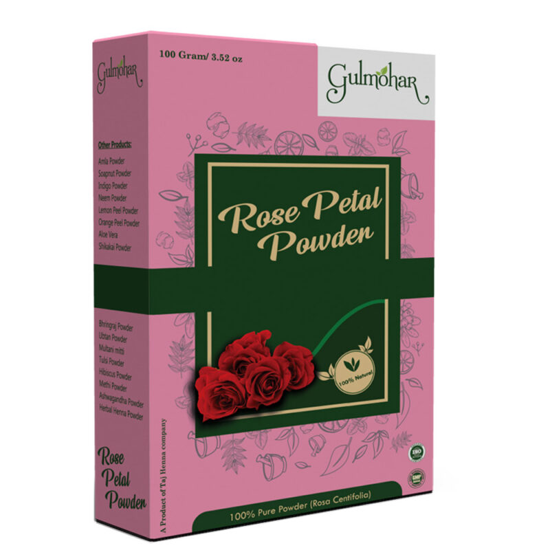 Gulmohar Pure Rose Petal powder