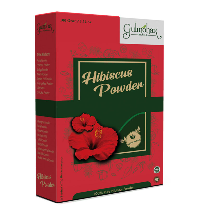 Gulmohar Hibiscus Flower Powder