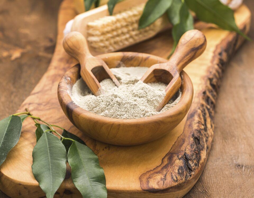 Herbal Powders Support Hair