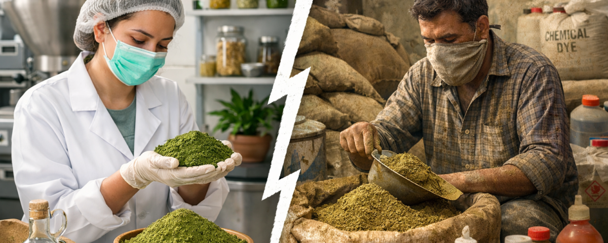 organic vs regular henna manufacturer