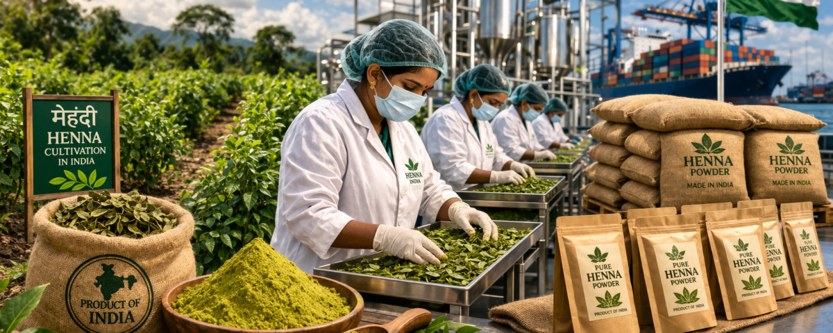 henna manufacturers in india for export