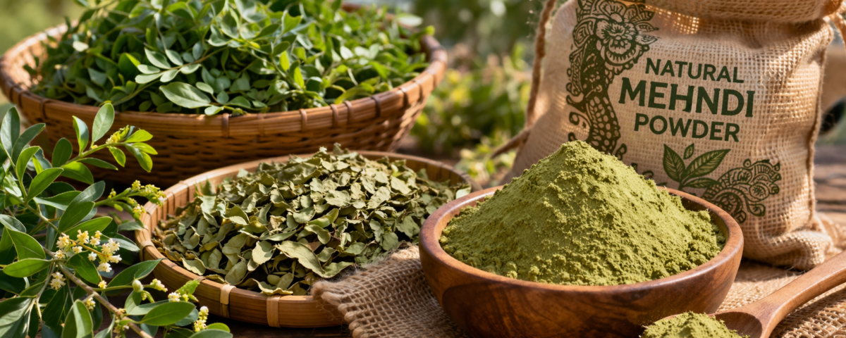 henna supply chain manufacturer india