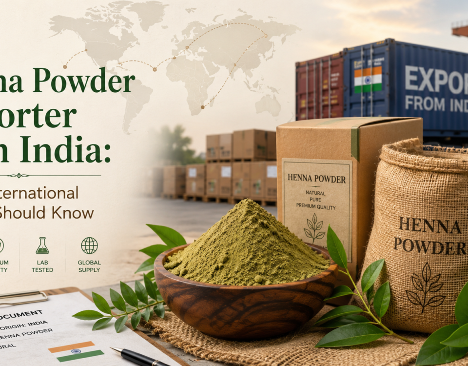 Henna powder exporter