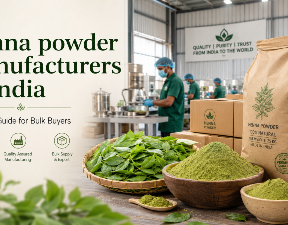 Henna powder manufacturers in India