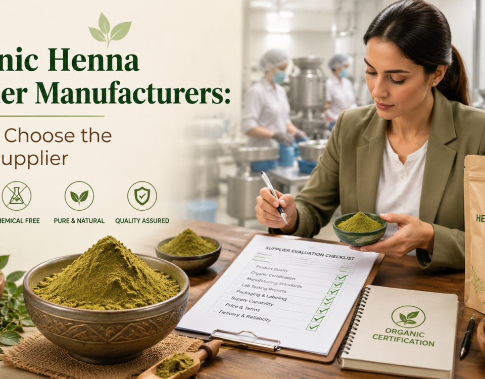 Organic henna powder manufacturers
