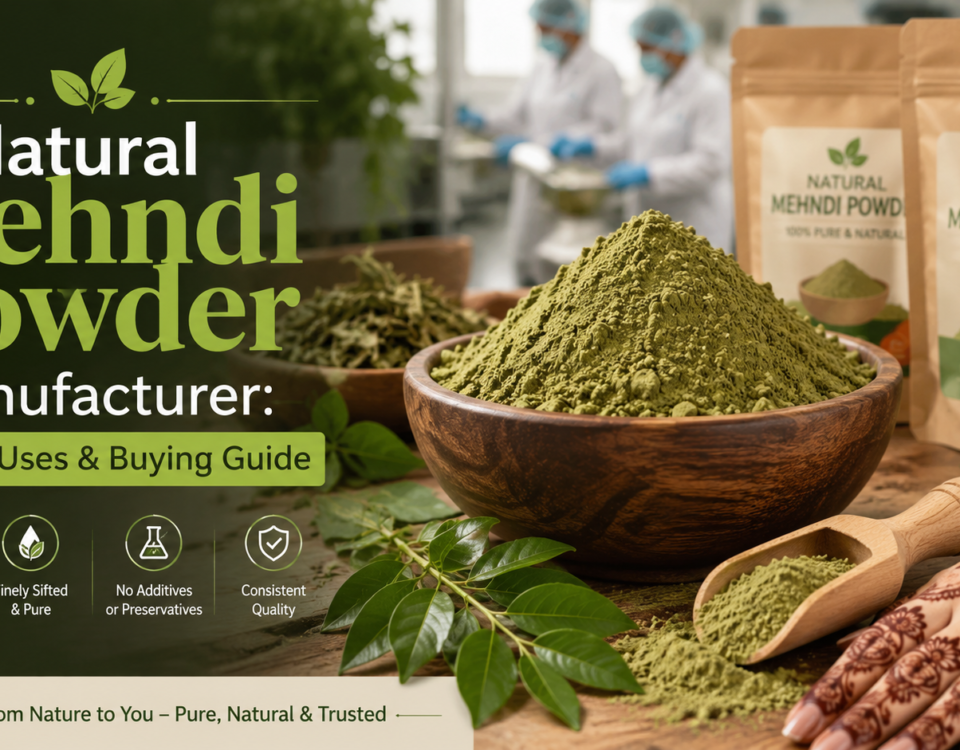 Natural mehndi powder manufacturer