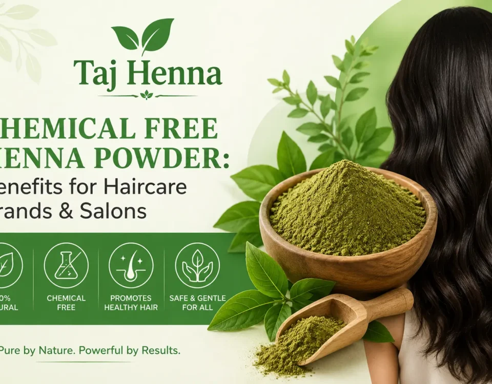 Chemical Free Henna Powder For Haircare Brands & Salons