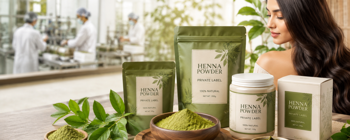 Private label henna powder manufacturers