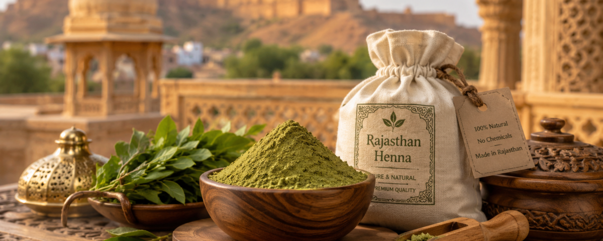 Rajasthani henna powder supplier