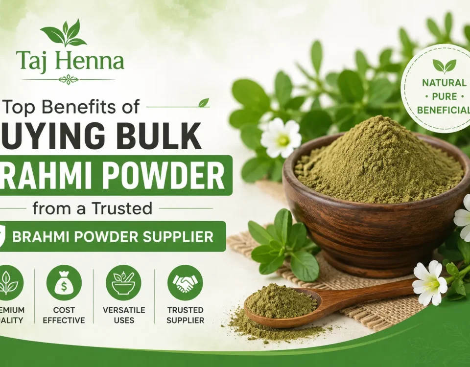 Top Benefits of Buying Bulk Brahmi Powder from a Trusted Brahmi Powder Supplier