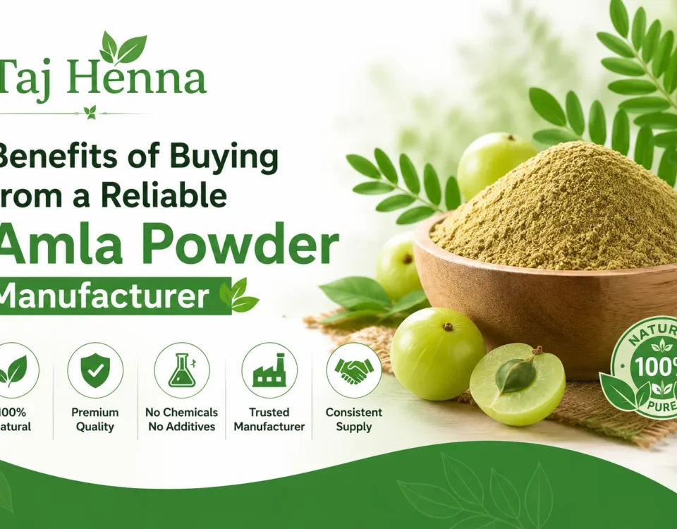 Benefits of Buying from A Reliable Amla Powder Manufacturer
