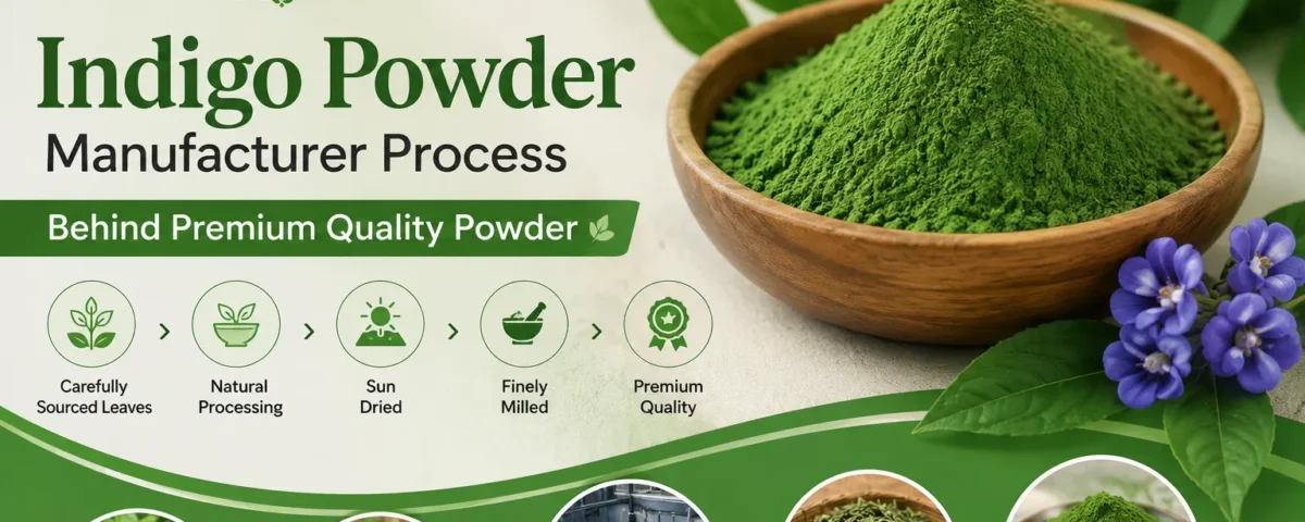Indigo Powder Manufacturer Premium Quality Natural Powder