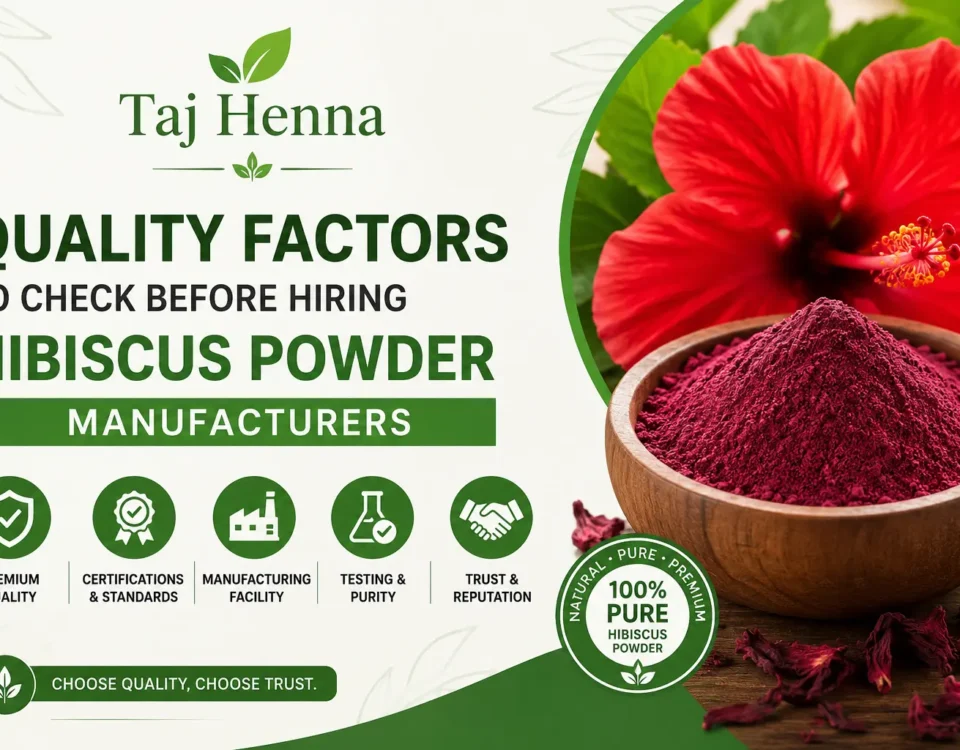 Quality Hibiscus Powder Manufacturers for Bulk Supply