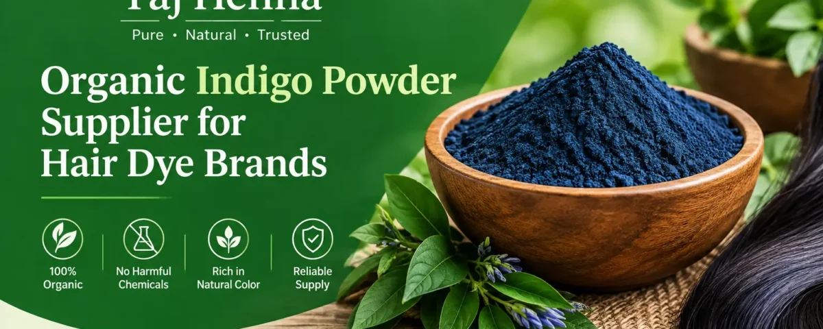 Indigo Powder Supplier for Organic Hair Dye Brands